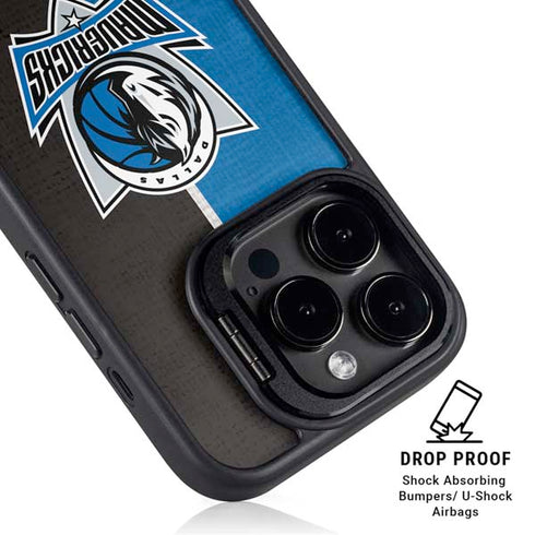 NBA Dallas Mavericks Canvas iPhone 15 Pro Kickstand Case